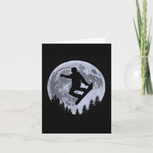 Snowboarder Moon Snowboarden Freestyle Pro Snowbo Karte