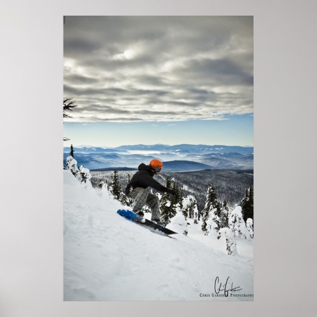 Snowboarder Poster (Vorne)