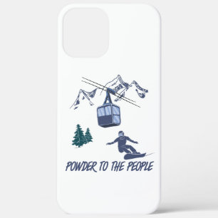 Snowboarder Power zum People Ski Resort Case-Mate iPhone Hülle