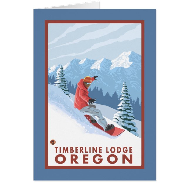 Snowboarder Scene - Timberline Lodge, Oregon (Vorne)