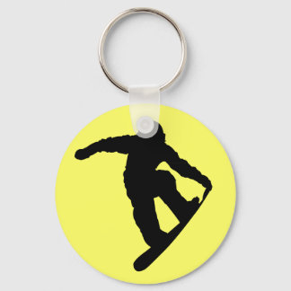 Snowboarder Schlüsselanhänger