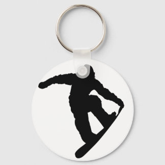 Snowboarder Schlüsselanhänger