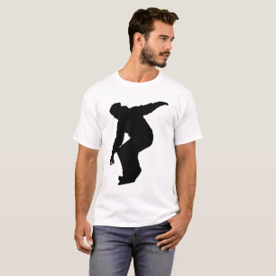 Snowboarder-Silhouette T-Shirt