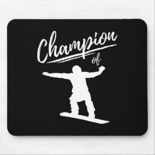 Snowboarder - Snowboard Snowboarder Mousepad