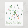 Snowboarder Snowboarden Illustration Geburtstag