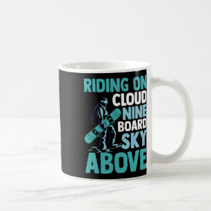 Snowboarder Snowboarden Kaffeetasse