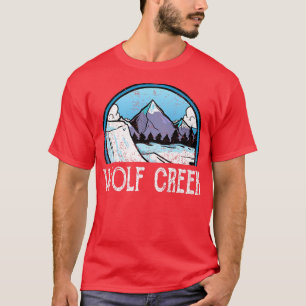 Snowboarder Snowboarden Oregon Wolf Creek Skier S T-Shirt