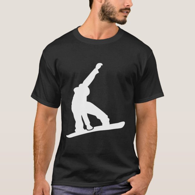 Snowboarder Snowboarden T-Shirt (Vorderseite)