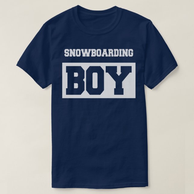 Snowboarder Snowboarder T-Shirt (Design vorne)