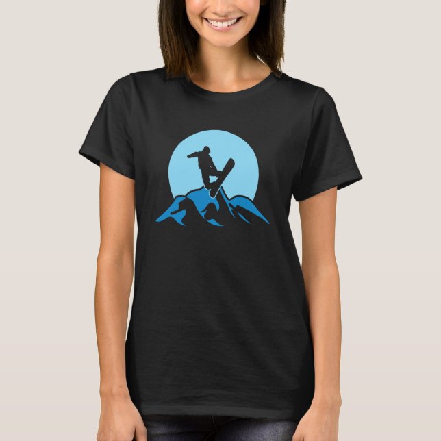 Snowboarder  Snowboarding  Snowboard Women Men T-Shirt (Vorderseite)