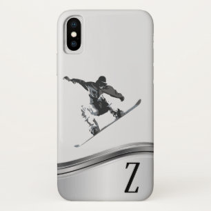 Snowboarder Sports Snowboard Monogram Case-Mate iPhone Hülle