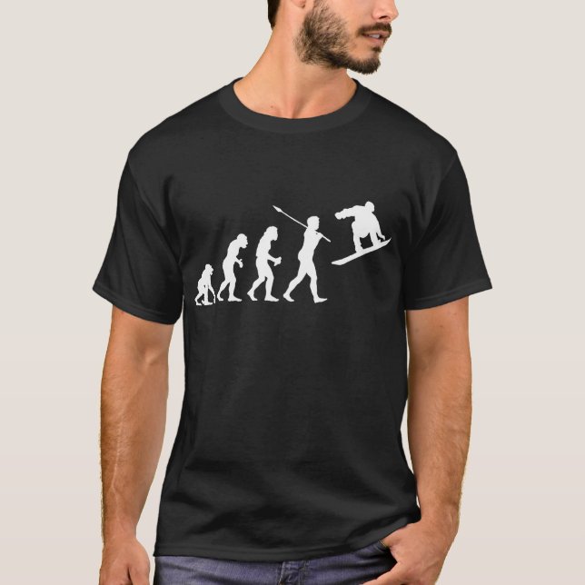 Snowboarder T-Shirt (Vorderseite)