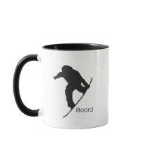 Snowboarder-Tasse