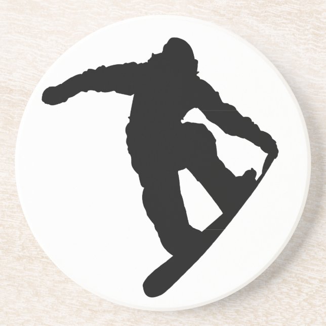 Snowboarder Untersetzer (Vorne)