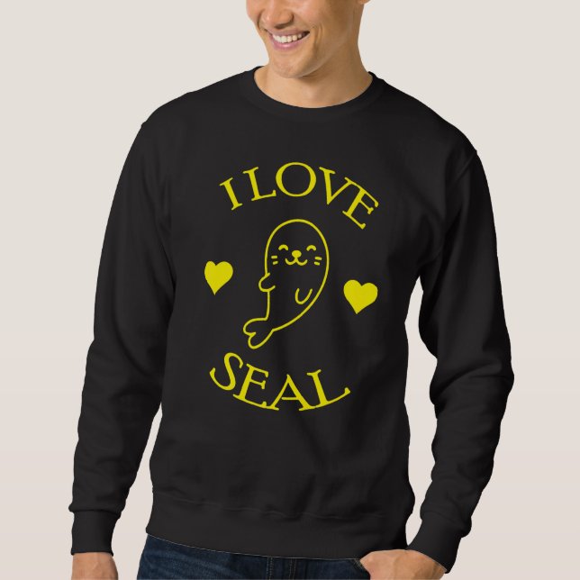 Snowboarder wie ein normaler Junge, außer Muc Sweatshirt (Vorderseite)