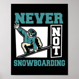 Snowboarder Winter Sports Snowboarden - Snowboard Poster