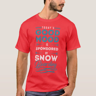Snowboarder Winter Wintersport Freestyle lustig  T-Shirt