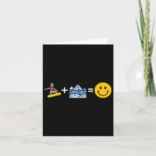 Snowboarder - Wintersport Snowboarden Snowboard Karte