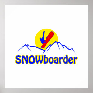 Snowboarderlogo Poster