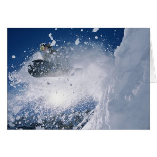 Snowboardfahren im Snowbird Resort, Wasatch