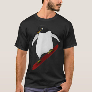 Snowboarding Penguin - Snowboard Snowboarder  T-Shirt
