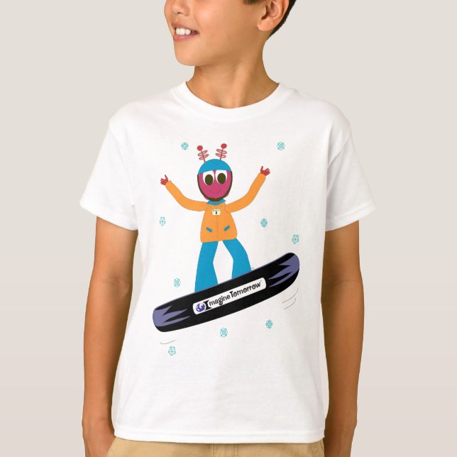 Snowboarding Puterbug T - Shirt (Vorderseite)