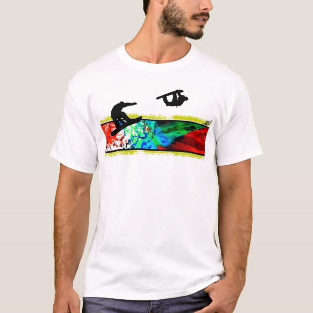 Snowboarding T-Shirt (Vorderseite)