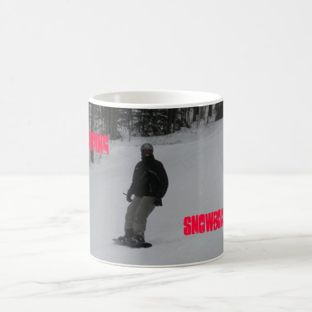 Snowboarding Tasse (Mittel)