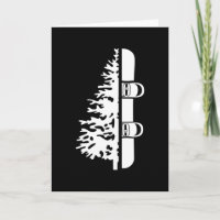 Snowboarding Tree Snowboarder Winter