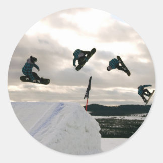 Snowboarding Tricks Stickers
