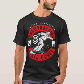 Snowboarding USA World Games 2019 Premium T-Shirt