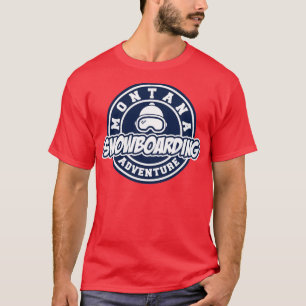 Snowboardspass von Montana T-Shirt