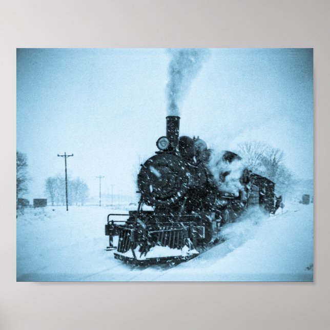 Snowbound Train Poster (Vorne)