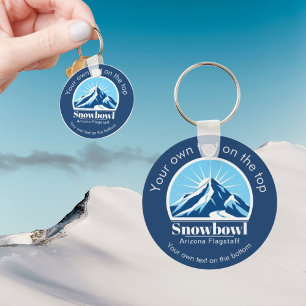 Snowbowl Arizona Flagstaff Skigebiet Geschenk  Schlüsselanhänger