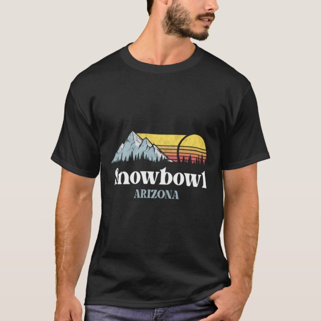 Snowbowl , ARIZONA, Ski Snowboard Wandern T-Shirt (Vorderseite)