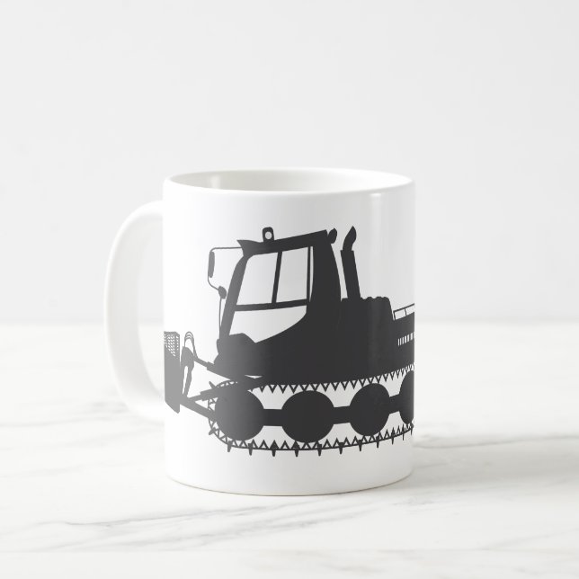 Snowcat Tasse (Vorderseite Links)