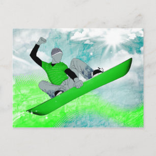 Snowcore. 1. postkarte