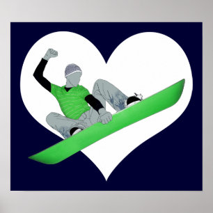 snowcore Liebe Poster