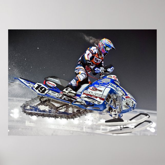 Snowcross Print Poster (Vorne)