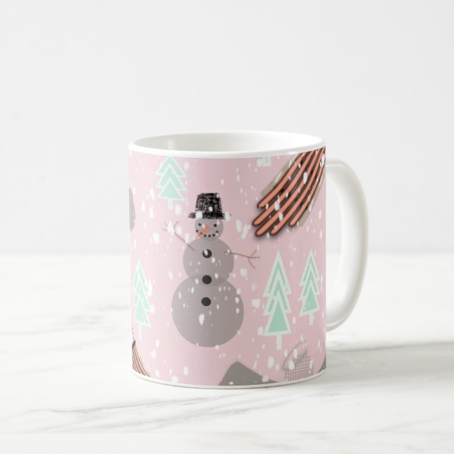 Snowday Schneemann Tasse (VorderseiteRechts)