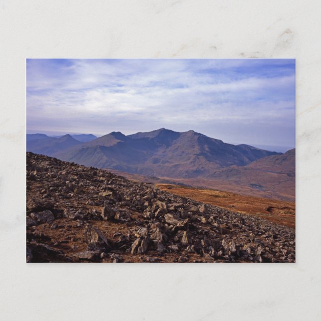 Snowden North Wales Postkarte (Vorderseite)