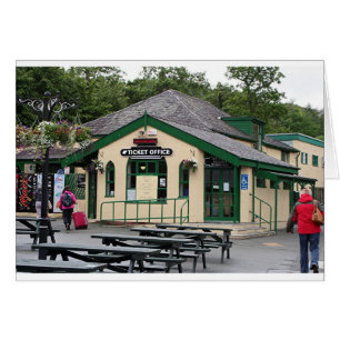 Snowdon Mountain Bahnhof, Wales, Vereinigtes König