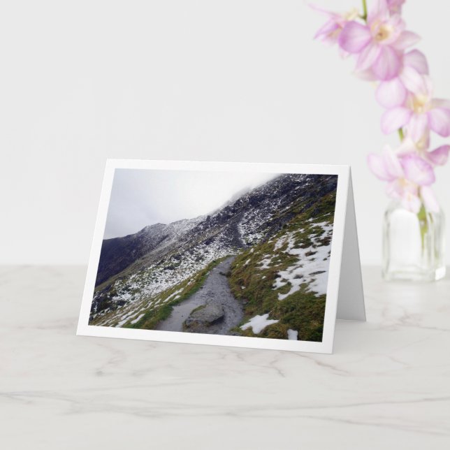 Snowdon, Snowdonia, Wales, Vereinigtes Königreich Karte (Orchidee)