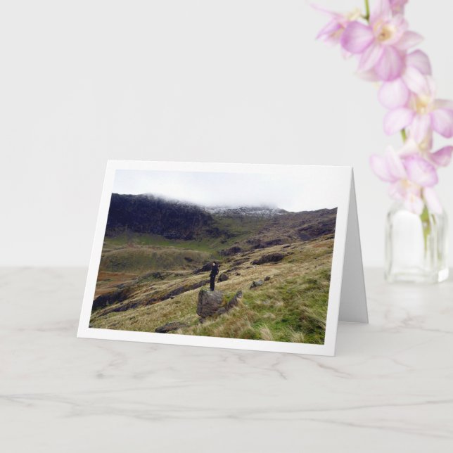 Snowdon, Snowdonia, Wales, Vereinigtes Königreich Karte (Orchidee)