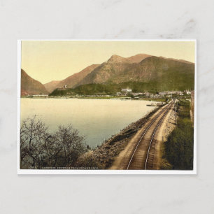 Snowdon von Pardarn Llyn, Llanberis, Wales selten Postkarte