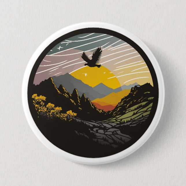 Snowdonia Button (Vorderseite)