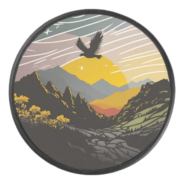 Snowdonia Eishockey Puck (Vorderseite)