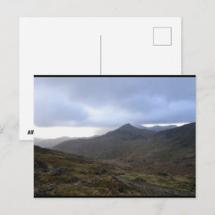 Snowdonia-Gebirge Postkarte