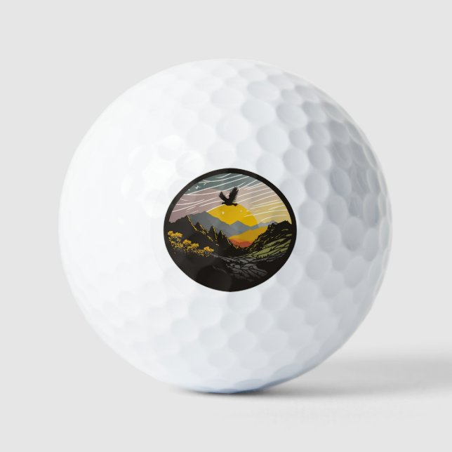 Snowdonia Golfball (Vorderseite)