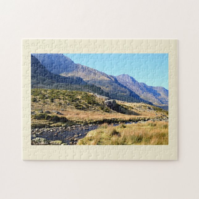 Snowdonia in Wales Puzzle (Horizontal)
